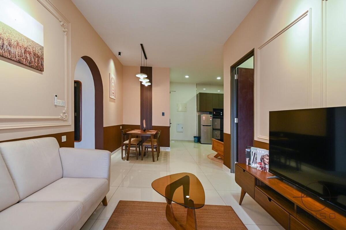 Apartmán Kingsbay B #5Pax #Vintagewood #Highfloor Johor Bahru Exteriér fotografie