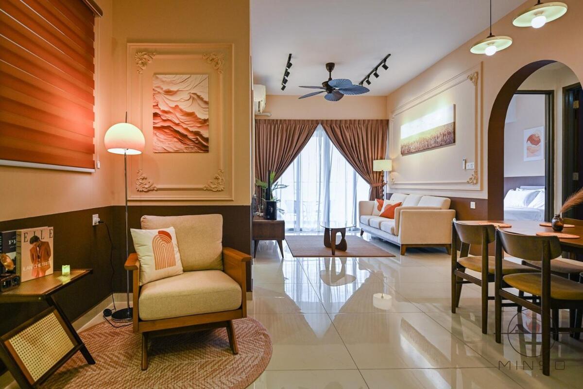 Apartmán Kingsbay B #5Pax #Vintagewood #Highfloor Johor Bahru Exteriér fotografie