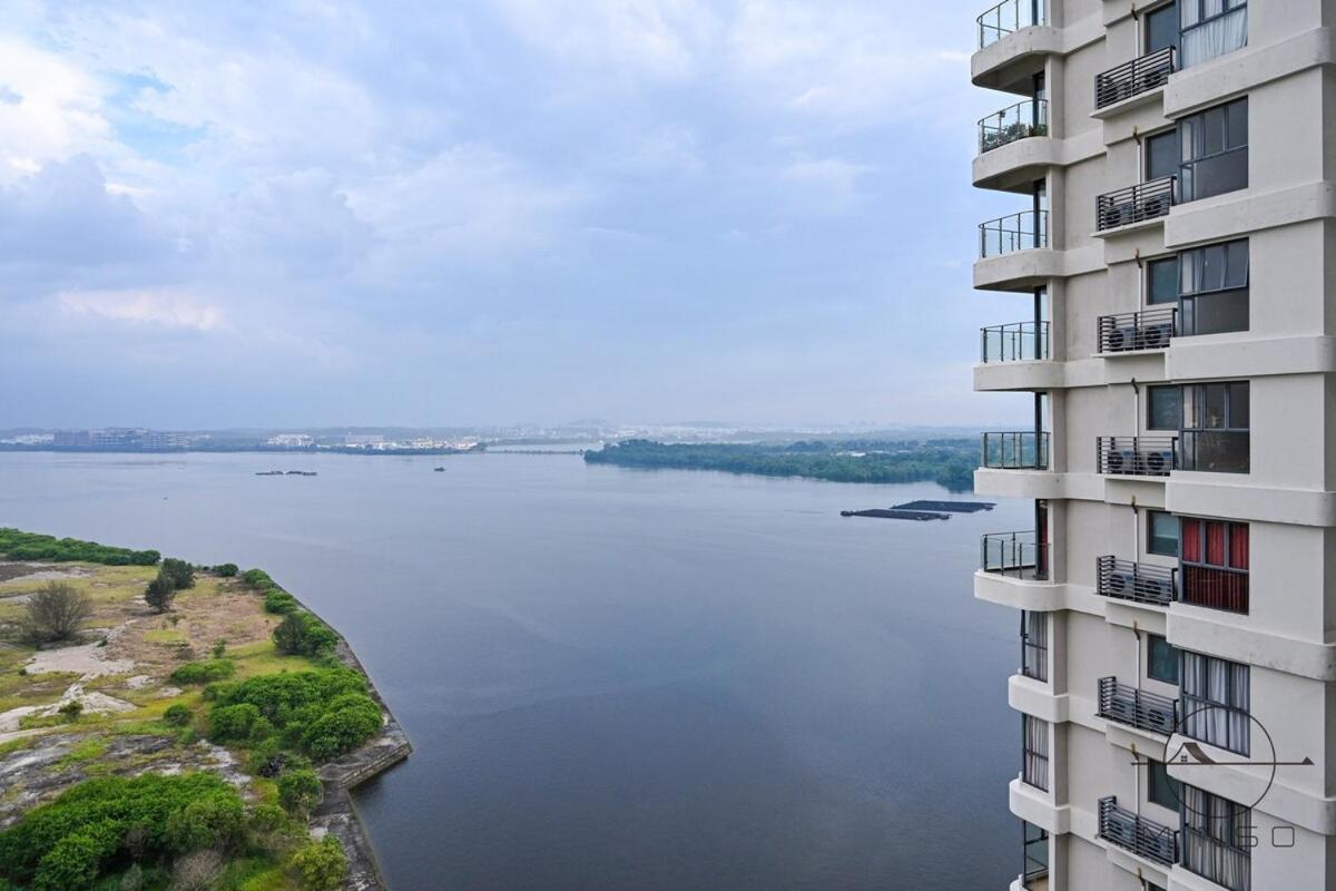 Apartmán Kingsbay B #5Pax #Vintagewood #Highfloor Johor Bahru Exteriér fotografie